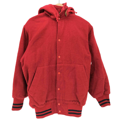 ラルフローレン RALPH LAUREN 80s リバーシブル フーデッド ウール スタジアムジャンパー メンズ